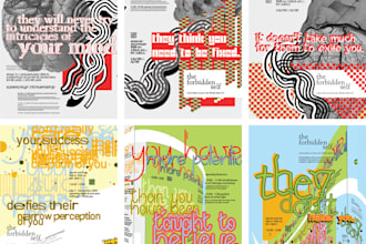 design an experimental poster for your event or brand