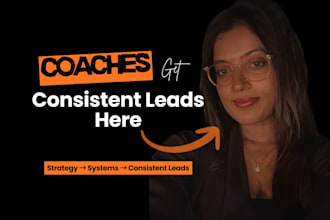 generate consistent leads for coaches