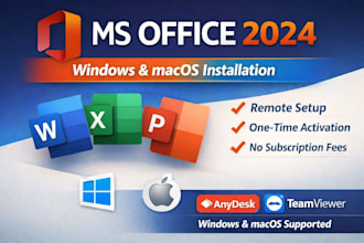 install ms office 2024 lifetime
