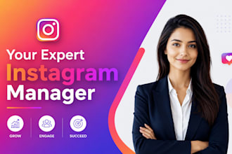 be your expert instagram manager
