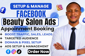beauty salon lead generation local salon leads facebook ads appointment booking