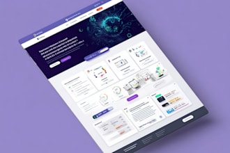 do website ui design, dashboard UI UX design using figma