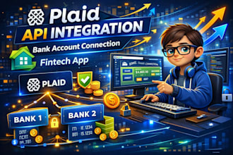 integrate plaid api for bank account connection fintech app