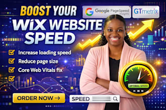fix your wix website speed and boost wix performance score