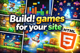 html5 building games for you site