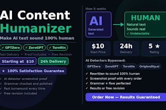 humanize ai content to pass all ai detector