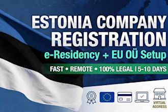do estonia company registration with e residency and eu company registration