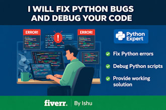 fix python bugs and debug your python code