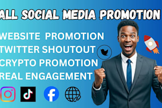 manage influencer outreach and social media promotion