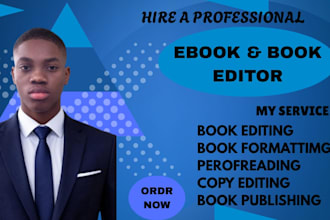 professional do book editing, book formatting , proofreading for amazon KDP