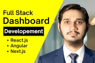create an admin dashboard, web dashboard, or dashboard development