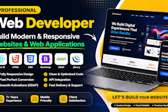 make professional website for your business