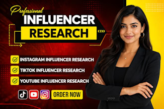 research best instagram tiktok and youtube influencers for influencer marketing