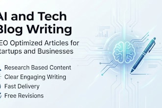 write website copy and product descriptions for tech businesses