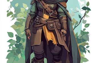 design game character and sprite animations