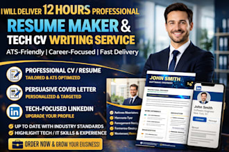 create american and europass CV and ats optimized resume
