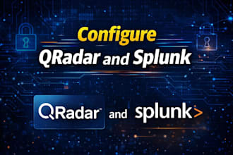 deploy, configure qradar and splunk