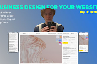 work on the figma design and user interface design
