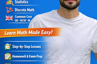 be your personal mathematics online tutor covering common core UK igcse and ib