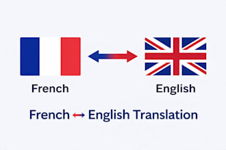 translate french to english and english to french