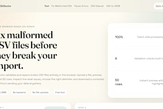 build a custom browser based web tool or utility