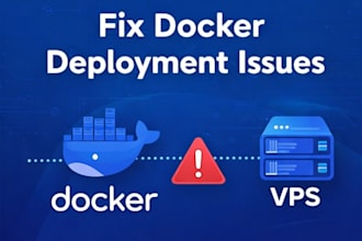 fix docker deployment issues on vps