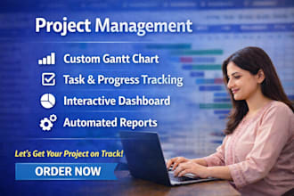 create a professional project tracker and dashboard in excel
