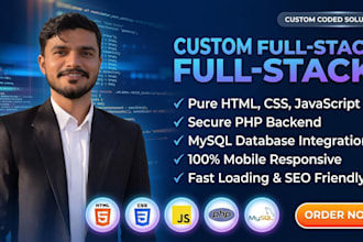 build a professional PHP website with contact form