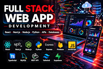 develop full stack web apps