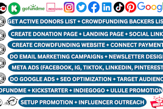 get current crowdfunding backers list for ulule kickstarter gofundme indiegogo