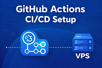 setup github actions ci cd pipeline for your project
