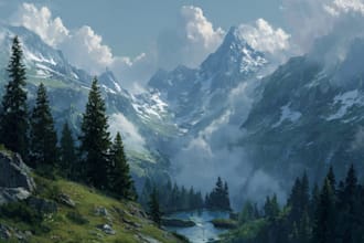 create high quality and affordable environment art