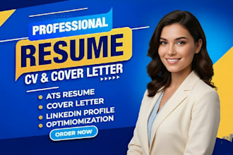 create modern resume and cover letter for job application