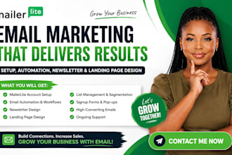 setup high converting mailerlite automations landing pages with optin forms