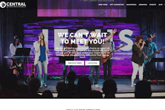 design squarespace church ministry website christianity ngo charity website