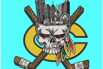 do embroidery digitizing logo digitize image for embroidery patch design in dst
