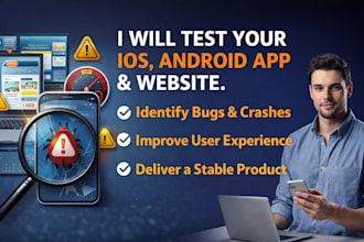 user test beta test manual test saas website app game and provide feedback