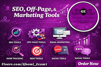 do a powerful off page SEO backlinks to boost your website ranking with pro tool