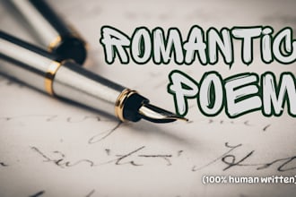 write romantic love poem