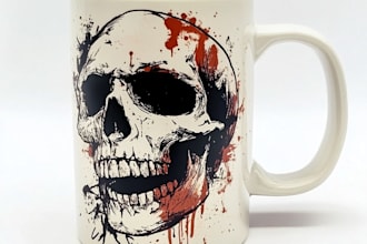 design awesome custom mug design