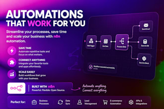 build advanced backend workflow automations