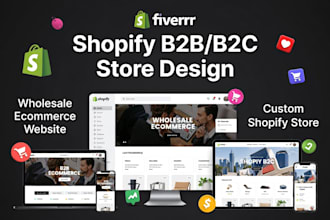 build b2b shopify multi vendor ecommerce website shopify b2b b2c website design