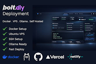 deploy bolt diy vps docker ubuntu ssh ollama self hosted ai app setup llm