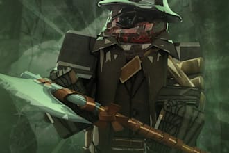 do a high quality cinematic roblox gfx for your avatar