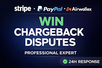 handle stripe and shopify chargeback disputes professionally
