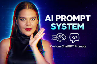create a custom ai content system and prompt framework