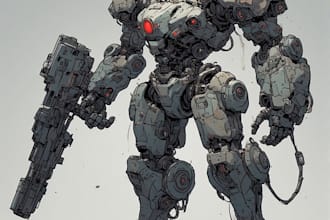 do robot and mech design
