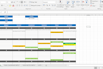build automated excel dashboards and trackers