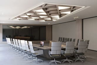 renovate 3d professional conference room interior, boardroom render,office space