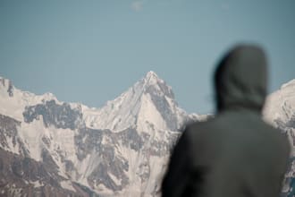 take beautiful photos and videos for you from the mountains